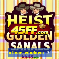 ativar windows 7 pelo cmd